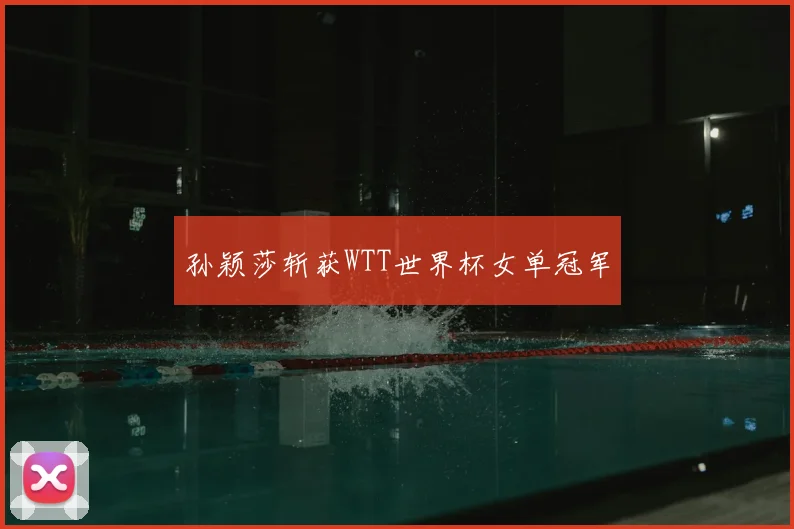 孙颖莎斩获WTT世界杯女单冠军